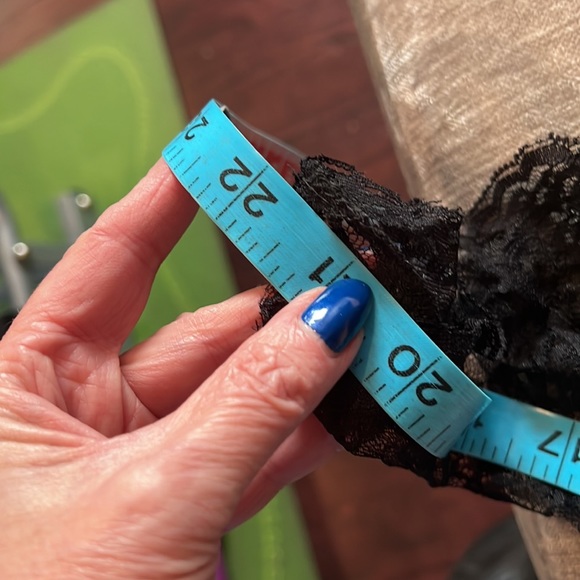 Goth Original Sin kimono top with black lace says size 10 fits M NWOT - Picture 9 of 9